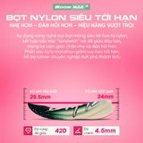  Giày Chạy Bộ BMAI Turbo 3.0 Hồng - Tấm Carbon Gia Cố Toàn Phần, Nhanh, Nhẹ, Đỉnh Cao Carbon, Hiệu Năng Bùng Nổ 