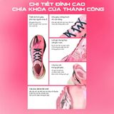  Giày Chạy Bộ BMAI Turbo 3.0 Hồng - Tấm Carbon Gia Cố Toàn Phần, Nhanh, Nhẹ, Đỉnh Cao Carbon, Hiệu Năng Bùng Nổ 