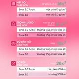  Giày Chạy Bộ BMAI Turbo 3.0 Hồng - Tấm Carbon Gia Cố Toàn Phần, Nhanh, Nhẹ, Đỉnh Cao Carbon, Hiệu Năng Bùng Nổ 