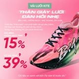  Giày Chạy Bộ BMAI Turbo 3.0 Hồng - Tấm Carbon Gia Cố Toàn Phần, Nhanh, Nhẹ, Đỉnh Cao Carbon, Hiệu Năng Bùng Nổ 