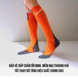  Tất Chạy Bộ Cổ Cao Nén Cơ Chuyên Nghiệp BMAI Ultra PRSL003 Chính Hãng - Ôm Sát Co Giãn, Thoáng Khí Thoát Mồ Hôi Nhanh 