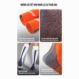  Tất Chạy Bộ Cổ Cao Nén Cơ Chuyên Nghiệp BMAI Ultra PRSL003 Chính Hãng - Ôm Sát Co Giãn, Thoáng Khí Thoát Mồ Hôi Nhanh 