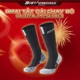  Tất Chạy Bộ Cổ Cao Nén Cơ Chuyên Nghiệp BMAI Ultra PRSL003 Chính Hãng - Ôm Sát Co Giãn, Thoáng Khí Thoát Mồ Hôi Nhanh 