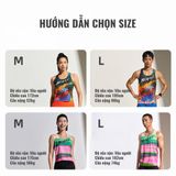  BMAI Áo Chạy Bộ Singlet Nữ BMAI A+ FRVL002 –  Siêu Nhẹ 48g, Công nghệ vải 3D giúp da luôn khô thoáng 