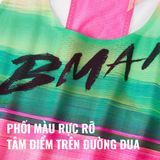  BMAI Áo Chạy Bộ Singlet Nam BMAI A+ FRVL001 –  Siêu Nhẹ 48g, Công nghệ vải 3D giúp da luôn khô thoáng 