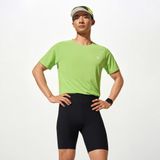  BMAI Quần Bó Cơ Nam Cao Cấp 2 Lớp FRSM011 - Mode 2026 phiên bản cao cấp, Nâng cấp vải kẻ sọc co giãn, Chuyên dụng cho marathon 