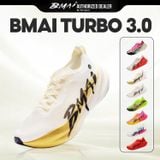  Giày Chạy Bộ BMAI Turbo 3.0 - Tấm Carbon Gia Cố Toàn Phần, Nhanh, Nhẹ, Đỉnh Cao Carbon, Hiệu Năng Bùng Nổ 