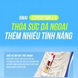  BMAI Giày Chạy Địa Hình Expedition 6.0 XRPM005 - Giày Trail Running Cordura Chuyên Dụng, Lớp Cordura cao cấp chống mài mòn, midsole Boom Fly TPU siêu êm ái 