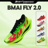  Giày Chạy Bộ BMAI FLY 2.0 - Hàng Chính Hãng, Tấm Carbon Full-Length Nguyên Khối, Đế giữa Boom Fly+ Siêu Đàn Hồi 