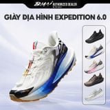  BMAI Giày Chạy Địa Hình Expedition 6.0 XRPM005 - Giày Trail Running Cordura Chuyên Dụng, Lớp Cordura cao cấp chống mài mòn, midsole Boom Fly TPU siêu êm ái 