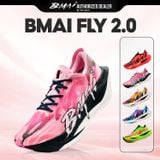  Giày Chạy Bộ BMAI FLY 2.0 - Hàng Chính Hãng, Tấm Carbon Full-Length Nguyên Khối, Đế giữa Boom Fly+ Siêu Đàn Hồi 