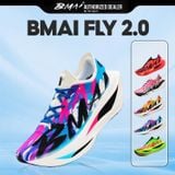  Giày Chạy Bộ BMAI FLY 2.0 - Hàng Chính Hãng, Tấm Carbon Full-Length Nguyên Khối, Đế giữa Boom Fly+ Siêu Đàn Hồi 