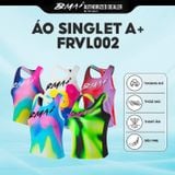  Áo Chạy Bộ Nữ BMAI Singlet A+ FRVL002 - DuPont 51g Siêu Nhẹ 