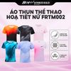  BMAI Áo Thun Thể Thao Chạy Bộ In Hoạ Tiết Quick-Dry FRTM002 - Nữ - Mỏng Nhẹ, Thấm Hút Mồ Hôi, Thoáng Khí, Nhanh Khô 