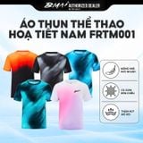  BMAI Áo Thun Thể Thao Chạy Bộ In Hoạ Tiết Quick-Dry FRTM001 - Nam - Mỏng Nhẹ, Thấm Hút Mồ Hôi, Thoáng Khí, Nhanh Khô 