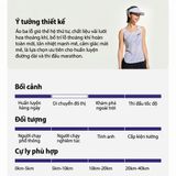  BMAI Áo Chạy Bộ Nữ Singlet FRVM006 - Áo Thi Đấu, Siêu Khô Thoáng, Không Bám Dính 