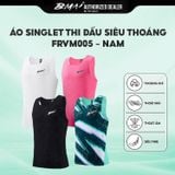  BMAI Áo Chạy Bộ NAM Singlet FRVM005 - NAM - Áo Thi Đấu, Siêu Khô Thoáng, Không Bám Dính 