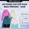  Áo khoác gió thể thao BMAI FRWLO03 - Nam - Nhẹ Tênh – Thoáng Khí – Chống Nắng Hiệu Quả UPF50+ 