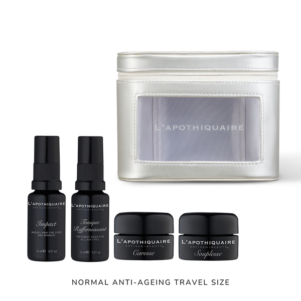 Set sản phẩm chăm sóc da chống lão hóa L'Apothiquaire NORMAL ANTI-AGEING TRAVEL SIZE