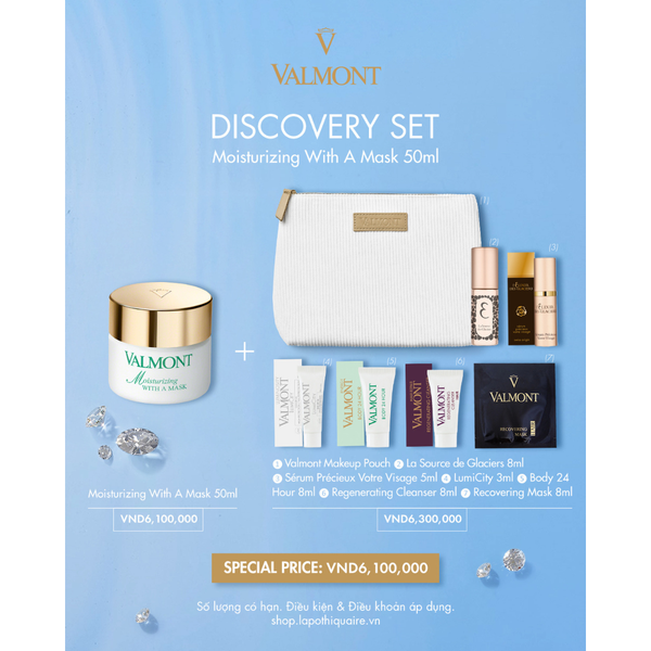 [Độc Quyền] MOISTURIZING WITH A MASK Discovery Set