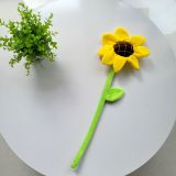  Nhánh hoa hướng dương vải nhung 