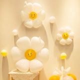  Bong bóng hoa cúc mặt cười 