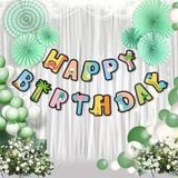  Dây chữ Happy Birthday chủ đề khủng long 