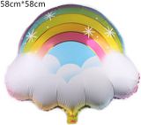  Bong bóng hình mây nhiều màu 