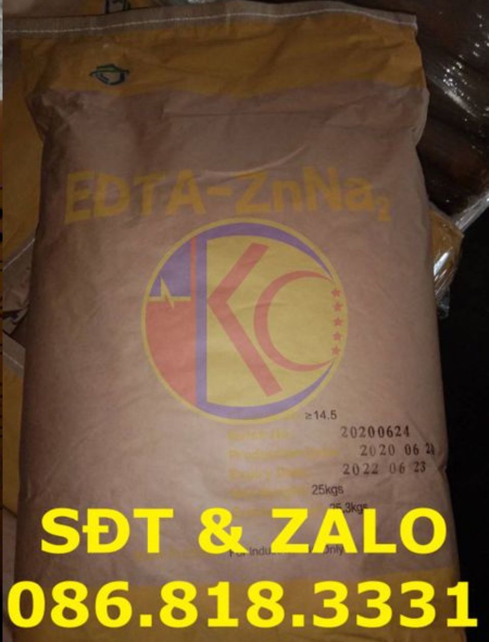  EDTA Zinc - Chelate Kẽm - Vi lượng EDTA Zn 