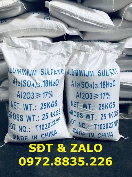  Aluminum Sulfate - Phèn đơn Nhôm Sunphat - Al2(SO4)3.18H2O 