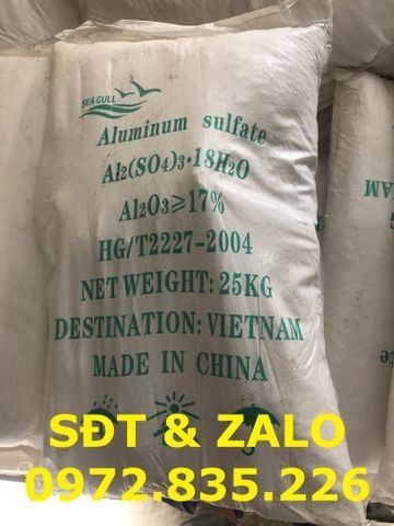  Aluminum Sulfate - Phèn đơn Nhôm Sunphat - Al2(SO4)3.18H2O 