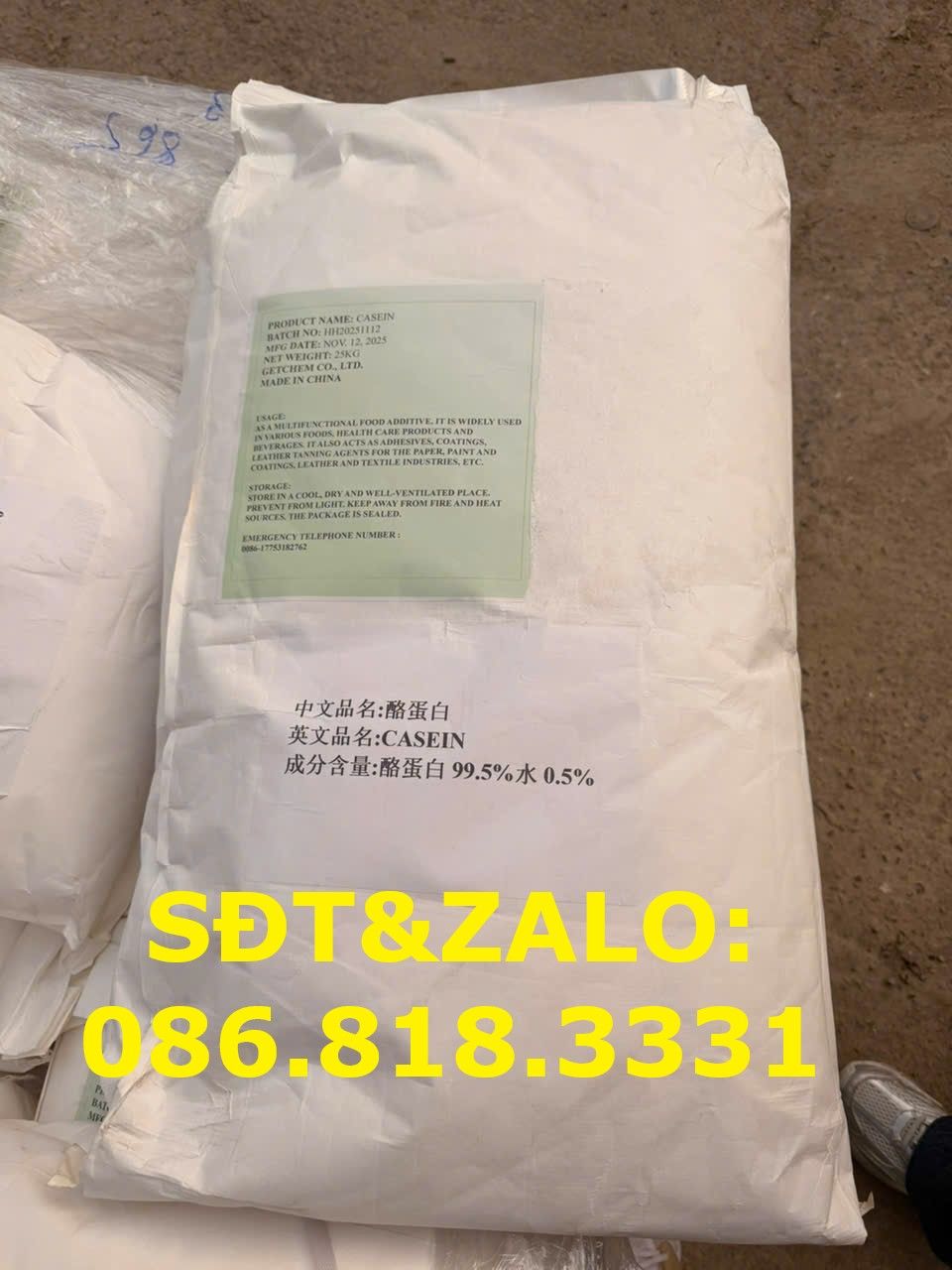  Casein - Đạm sữa - Casein protein 99,5% 