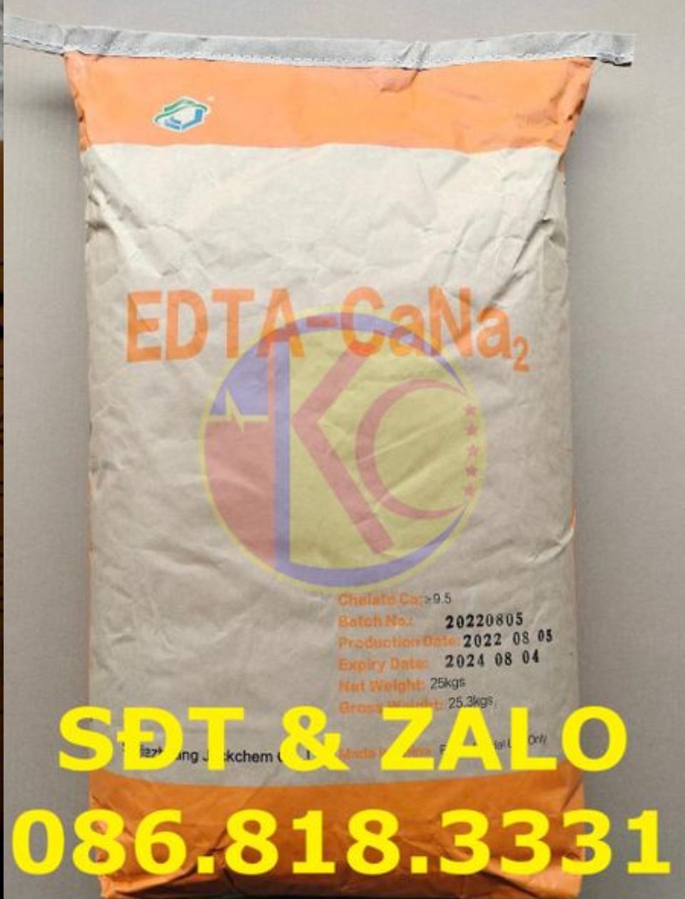  EDTA Canxi – Vi lượng EDTA Ca - Calcium disodium EDTA 