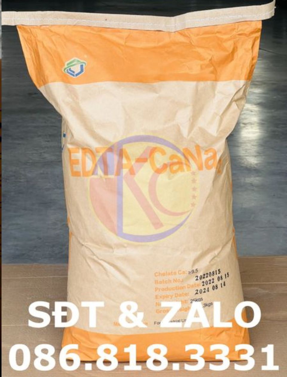  EDTA Canxi – Vi lượng EDTA Ca - Calcium disodium EDTA 