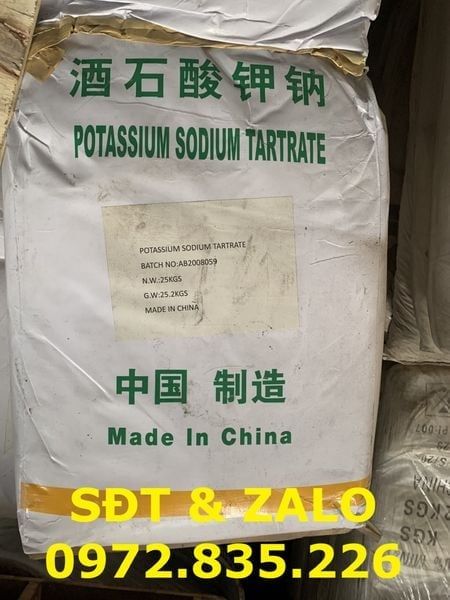  Potassium Sodium Tartrate - Rochelle Salt - KNaC4H4O6.4H2O 