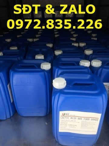  Axit Lactic - C3H6O3 - Lactic Acid FOOD GRADE 