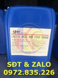  Axit Lactic - C3H6O3 - Lactic Acid FOOD GRADE 