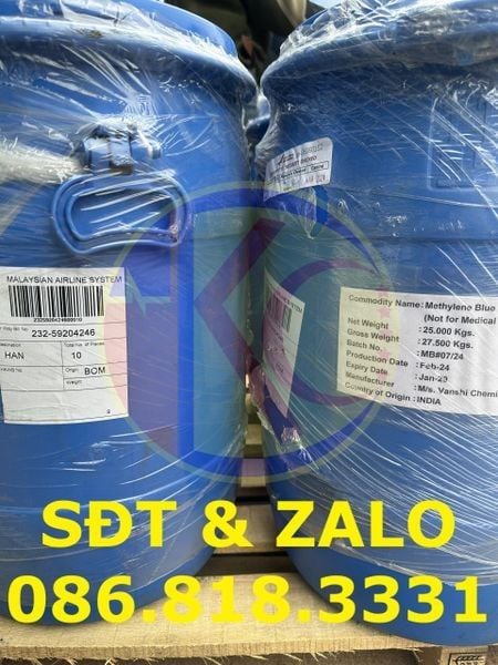  Methylene Blue Zinc Free (MBZ) - Xanh Methylen Kẽm 