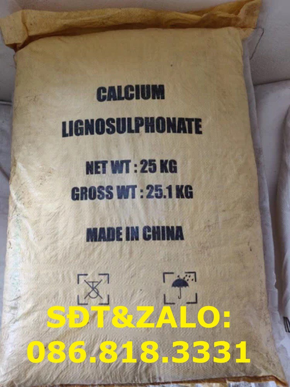  Calcium Lignosulfonate - Canxi Lignosunphonate - Phụ gia giảm nước bê tông 