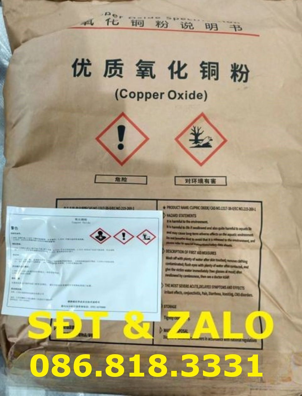  Copper Oxide - CuO - Đồng Oxit - Oxide Đồng 