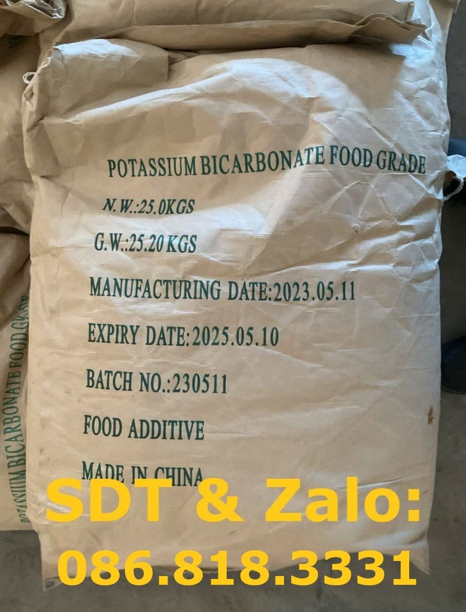  Potassium Bicarbonate - Kali Bicarbonat - KHCO3 