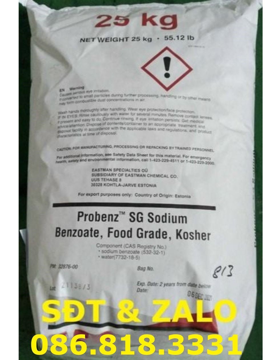  Sodium Benzoate - Natri Benzoat - C6H5COONa 