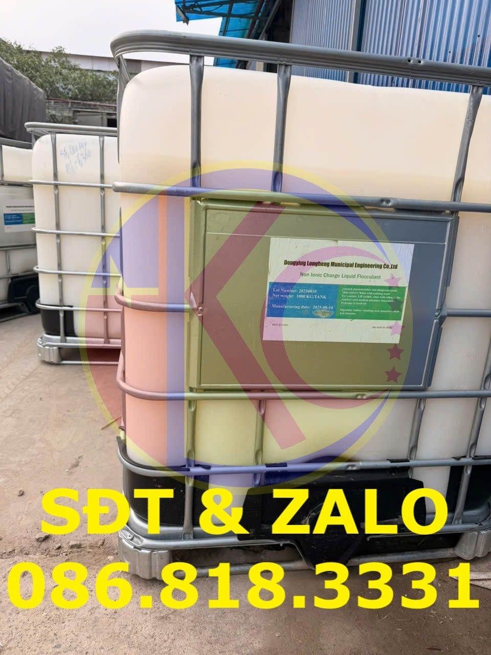  Non Ionic Charge Liquid Flocculant - Polymer không ion 
