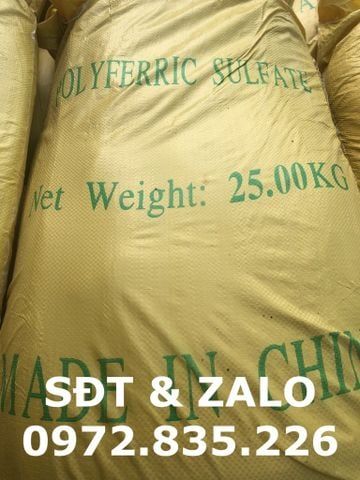  Poly Ferric Sulfate (PFS) - PFS 18% - Ferric Sulfate Polymer 