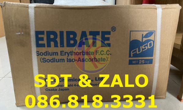  Sodium Erythorbate - Natri Erythorbat - C6H7NaO6 (E316) 