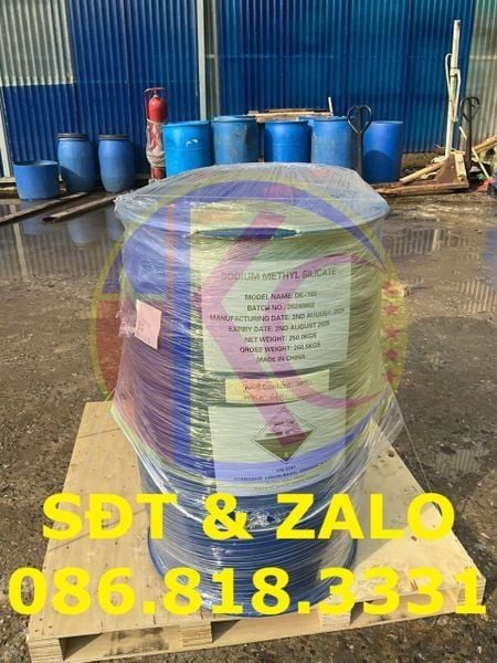  Sodium Methyl Silicate (SMS) - Natri Metyl Silicat - CH₃SiO₃Na 