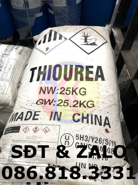  Thiocarbamide - Phân bón Thiourea - CH4N2S 