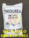  Thiocarbamide - Phân bón Thiourea - CH4N2S 