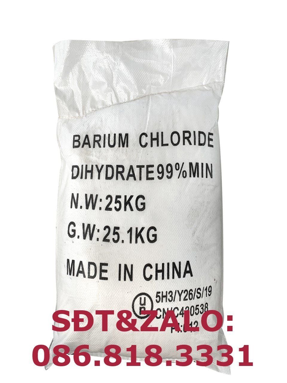  Barium Chloride - Bari Clorua - BaCl2 
