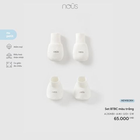  Set BTBC màu trắng 